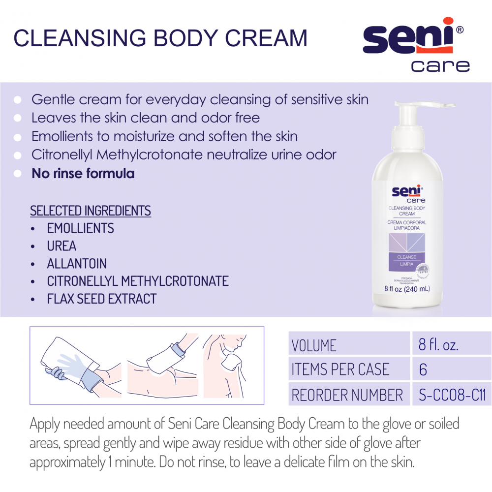 Seni Care Cleansing Body Cream