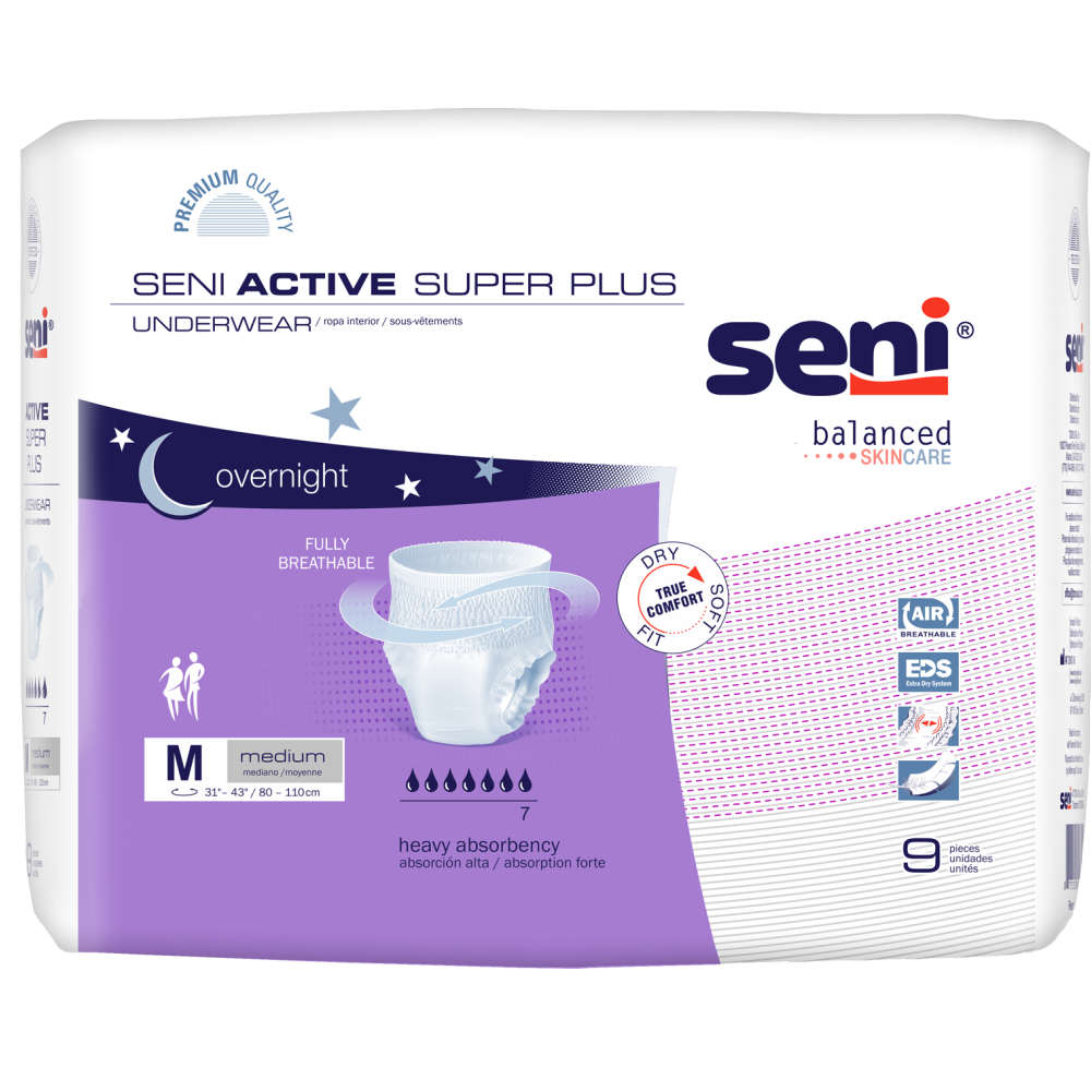 Seni Active Super Plus - PULL-ON UNDERWEAR - Seni