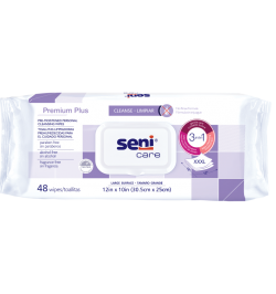 Seni Care Premium Plus Personal Cleansing Wipes