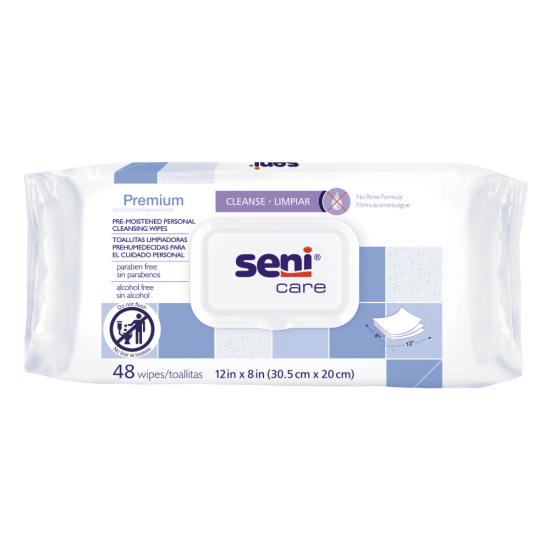 Seni Care Premium Personal Cleansing Wipes